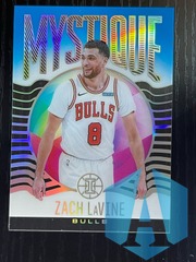 2020-21 Panini Illusions Mystique Sapphire #7 Zach LaVine Bulls